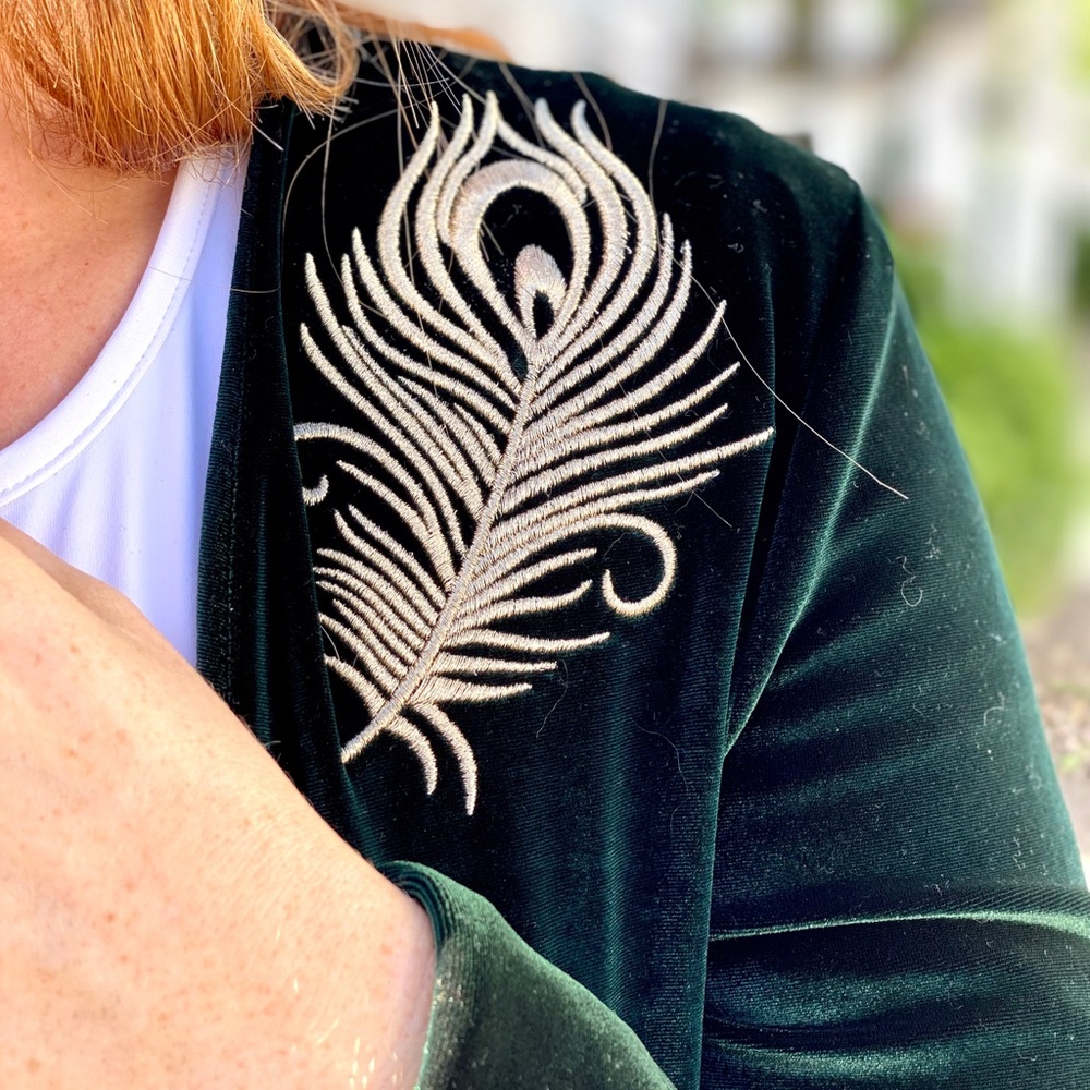 Velvet Robe Jacket - Picture 5 of 8